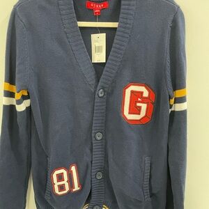 Guess Eco 81 Patch Varsity Cardigan